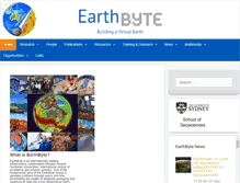 Tablet Screenshot of earthbyte.org